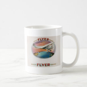 Größter Flieger der Welt Vintage Spirit of St. Lou Kaffeetasse