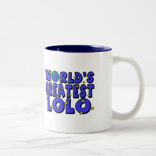 Größter Lolo der Welt Zweifarbige Tasse