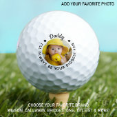 Größter Lüfter - DADDY - Golfer Personalisiertes F Golfball