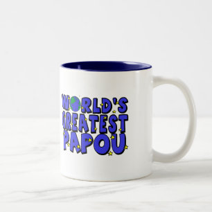 Größter Papou der Welt Zweifarbige Tasse