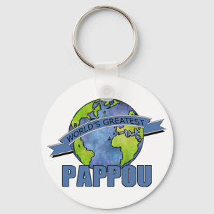 Größter Pappou der Welt Schlüsselanhänger