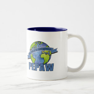 Größter Pepaw der Welt Zweifarbige Tasse
