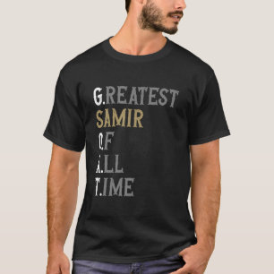 Größter Samir aller Zeiten GOAT Samir T-Shirt