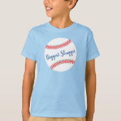 Größter Slugger Baseball Big Brother T - Shirt (Vorderseite)