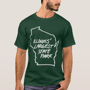 größter State Park von Illinois Wisconsin T-Shirt