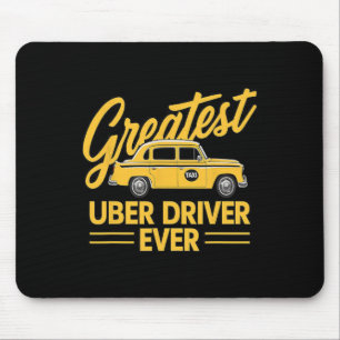 Größter Uber-Fahrer überhaupt Uber-Fahrer Lustig Mousepad