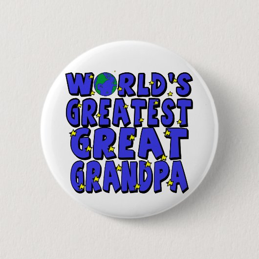 Größter Urgroßvater der Welt Button (Vorderseite)