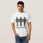 Größtes Armee-Grau T-Shirt (Vorne ganz)