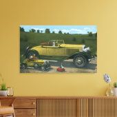 Größtes Auto der Welt, Studebaker Bewährtes Leinwanddruck (Insitu (Wohnzimmer))