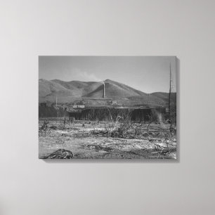 Größtes Führungsbergwerk in der Welt - Kellogg Leinwanddruck