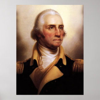 Größtes George Washington Portrait Poster