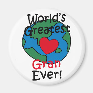 Größtes Gran-Herz der Welt Magnet