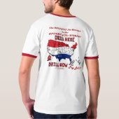 Größtes NO- brainer im beringten T - Shirt der (Schwarz voll)