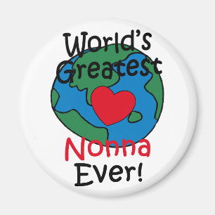 Größtes Nonna-Herz der Welt Magnet