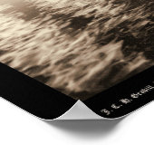 Größtes Plunge Bad in heißen Quellen SD 1891 Poster (Ecke)