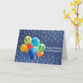 Großtochter 11. glücklicher Ballon Geburtstag Karte (Gelbe Blume)