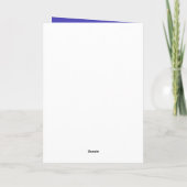 Großtochter Bride Frankenstein Halloween Karte (Rückseite)