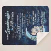 Großtochter| Brief an meine Enkelin Sherpadecke (Vorderseite (Horizontal))