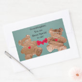 Großtochter, du bist Beary Special für mich! Rechteckiger Aufkleber (Umschlag)