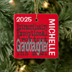 Großtochter Extraordinaire CUSTOM Keramikornament