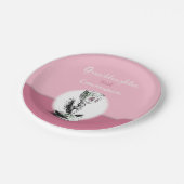 Großtochter First Communityrosa, Chalice Pappteller (Schrägansicht)