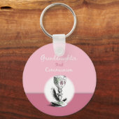 Großtochter First Communityrosa, Chalice Schlüsselanhänger (Vorderseite)