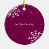 Großtochter | Foto Keepake Keramik Ornament (Hinten)