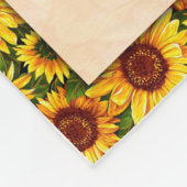 Großtochter-Geschenk| Liebe Großmutter Fleecedecke (Ecke)