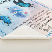 Großtochter-Geschenk| Liebe Großmutter Sherpadecke (3/4)