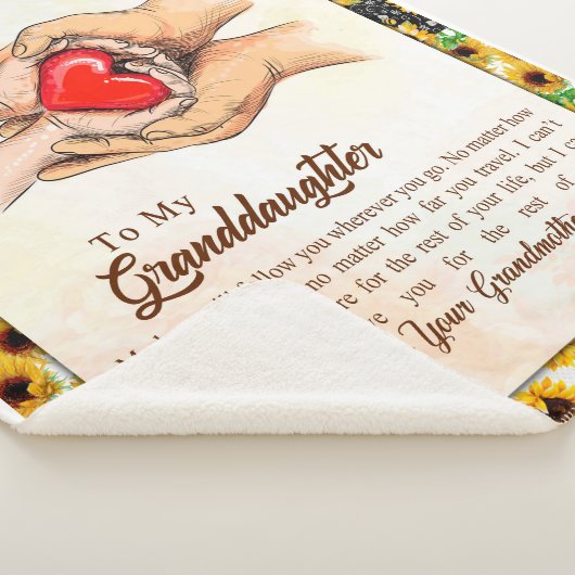 Großtochter-Geschenk| Liebe Großmutter Sherpadecke (3/4)