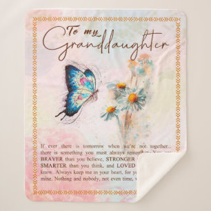 Großtochter-Geschenke von der Großvater-Oma-Fam Sherpadecke
