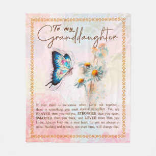 Großtochter-Geschenke von der Großvater-Oma-Famil Fleecedecke