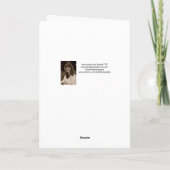 Großtochter, glücklicher Valentinstag Feiertagskarte (Rückseite)