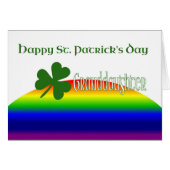 Großtochter Happy St. Patrick's Day (Vorderseite (Horizontal))