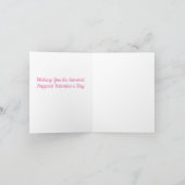 Großtochter Happy Valentine's Day Karte (Innenseite)