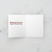 Großtochter Happy Valentine's Day Karte (Innenseite)