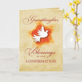 Großtochter, Herzlichen Glückwunsch Dove Karte (Gelbe Blume)