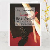 Großtochter Individuelle Name, Emily, Grad der Obe Karte (Gelbe Blume)