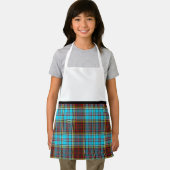 Großtochter-Lieben Kochen Weihnachts-Tartan-Rock Schürze (Insitu)