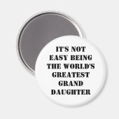 Großtochter Magnet (Vorderseite/Rückseite)