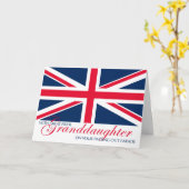 Großtochter marschiert in Passing Out Parade Karte (Gelbe Blume)