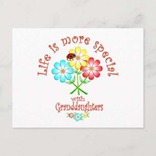 Großtöchter sind Sondertochter Postkarte (Vorderseite)