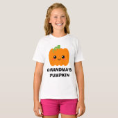 Großtochter Tshirt, Oma Pumpkin Erntedank T-Shirt (Vorne ganz)