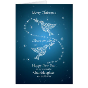 Großtochter und ihr Partner, Doves Christmas