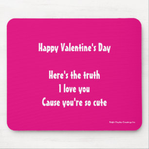 Großtochter Valentinstag Mousepad