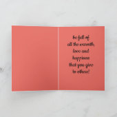 Großtochter Weihnachten Karte (Innenseite)