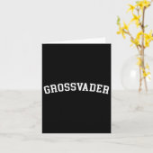 Großvader _2 karte (Gelbe Blume)