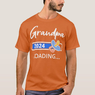 Großvater 2024 Ladung, die ich Großvater befördert T-Shirt