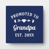 Großvater Abuelo Gramps Papa für Großvater Fotoplatte (Vorderseite)