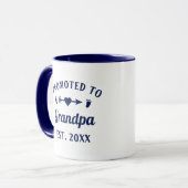 Großvater Abuelo Gramps Papa für Großvater Tasse (Vorderseite Links)
